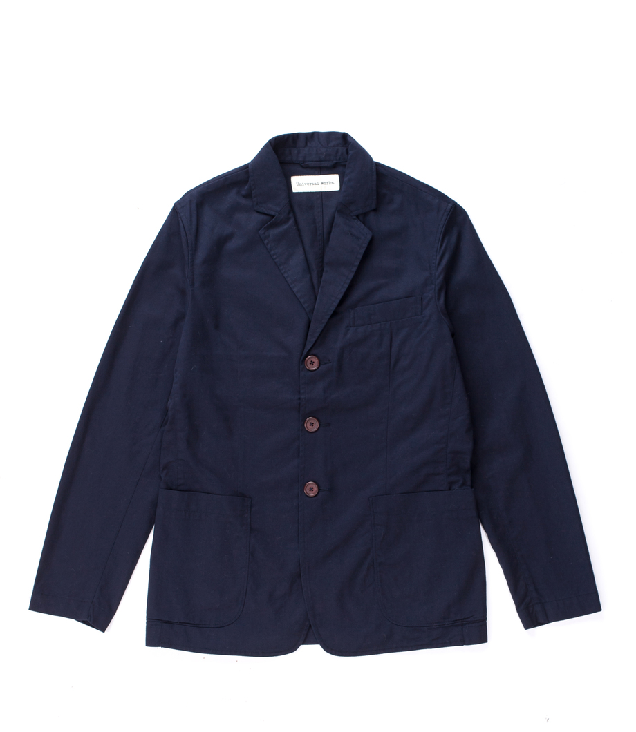 Мужской пиджак Cotton Cloud Blue Jay Basics 20101-NAVY