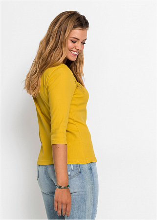 Футболка с кружевом Футболка с кружевом